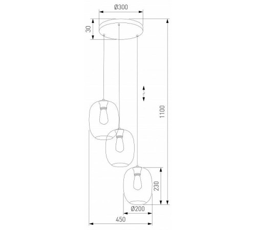 Подвесной светильник TK Lighting Elio 5973 Elio