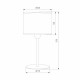 Настольная лампа декоративная TK Lighting Juta 5552 Juta
