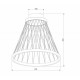Накладной светильник Eurosvet Cesta 40018/1 LED коричневый