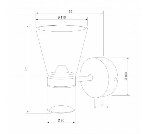 Бра Eurosvet Vial 201053 LED