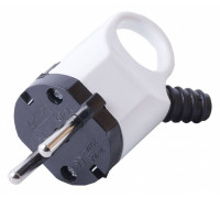 Вилка угловая с заземлением Stekker PPG16-40-202 32849