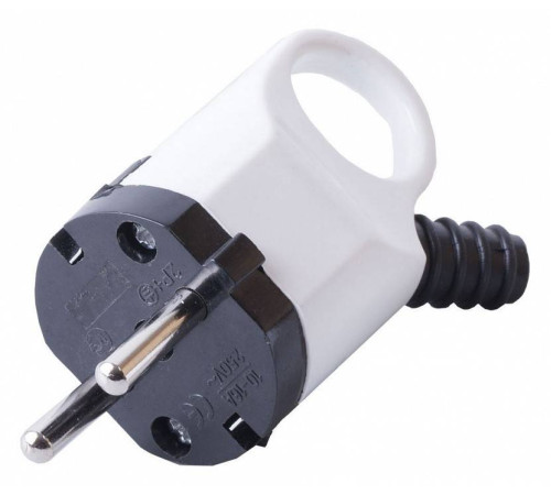 Вилка угловая с заземлением Stekker PPG16-40-202 32849