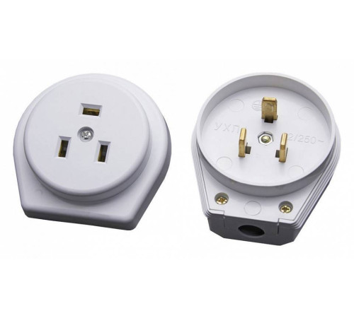 Розетка силовая для электроплиты с вилкой Stekker PPG32-50-20 32 А 39016