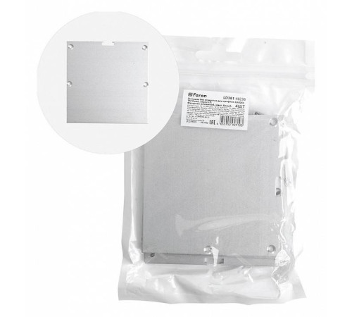 Заглушка для профиля Feron LD361 48236