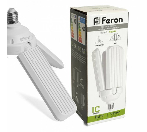 Лампа светодиодная Feron LB-654 E27 70Вт 4000K 48773