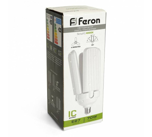 Лампа светодиодная Feron LB-654 E27 70Вт 4000K 48773