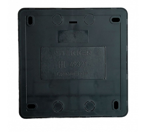 Розетка четверная без заземления Stekker София 49321