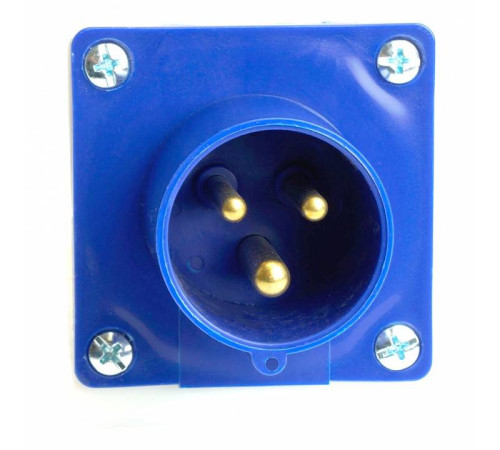 Вилка угловая 2P+PE Stekker ST 49444