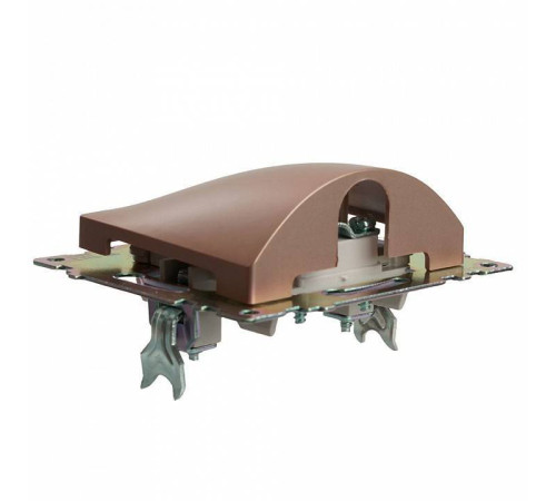 Розетка для вывод кабеля без рамки Stekker Катрин 49467