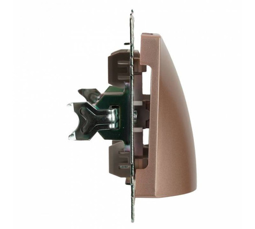 Розетка для вывод кабеля без рамки Stekker Катрин 49467