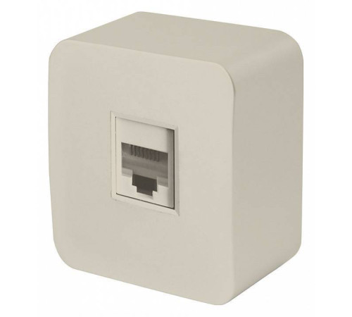 Розетка Ethernet RJ-45 Stekker София 49482