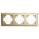 Рамка на 3 поста Stekker PFR00-7003-08 49608