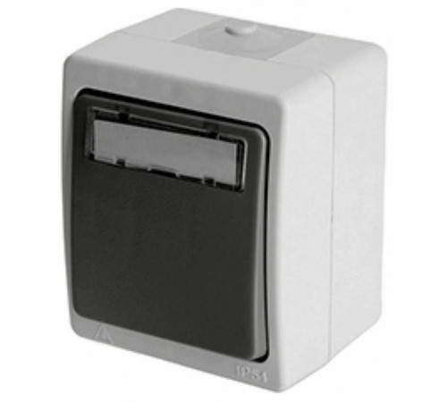 Выключатель одноклавишный Stekker Велена 49723