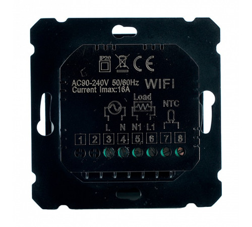 Терморегулятор для теплого пола с функцией Wi-Fi Stekker Катрин 50375