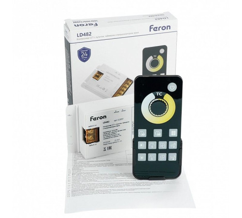 Контроллер с пультом ДУ Feron LD482 52097