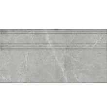 Плинтус Kerama Marazzi Риальто дымчатый глянцевый обрезной 40х20 см FME026R