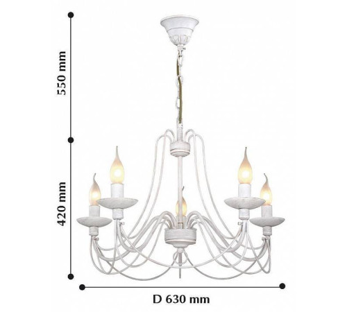 Подвесная люстра F-promo Chateau 2164-5P