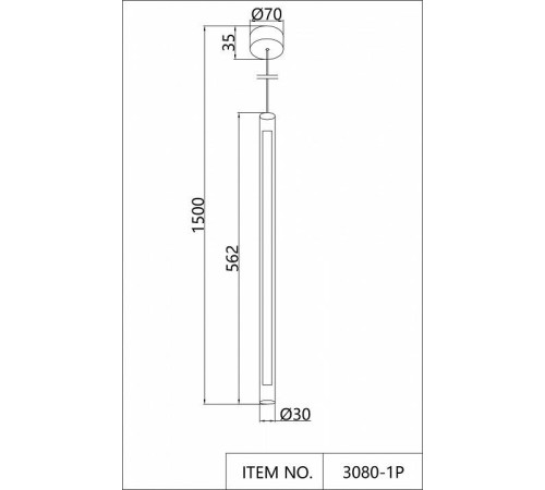 Подвесной светильник Favourite Lamba 3080-1P