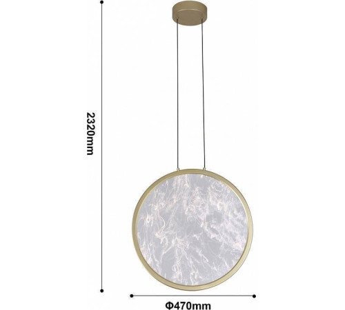 Подвесной светильник Favourite Imma 4374-1P