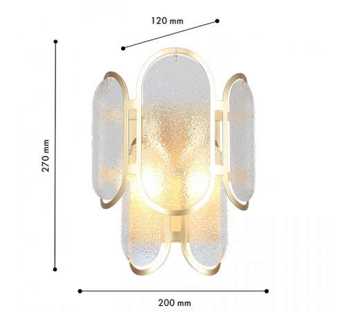 Накладной светильник Favourite Laura 4730-2W