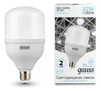 Лампа светодиодная Gauss Elementary LED T100 E27 32Вт 6500K 63233