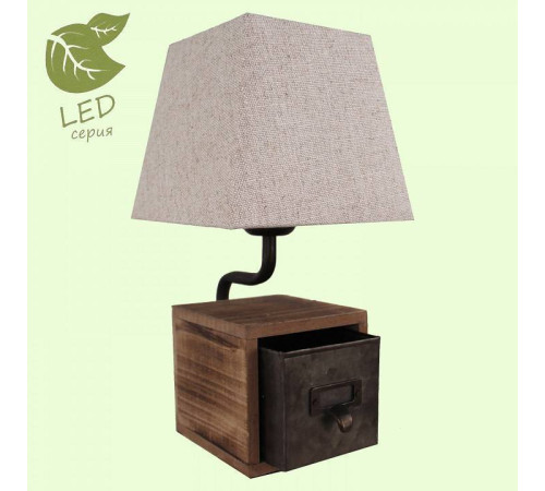 Настольная лампа декоративная Lussole Kenai GRLSP-0512