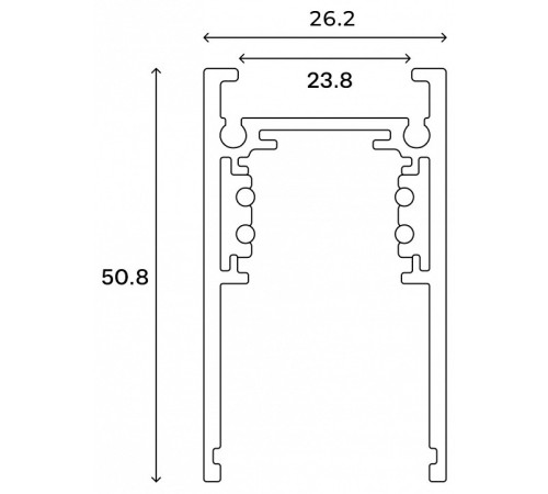 Трек накладной Hesby Lighting ElDeko HSBL_0170