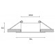Встраиваемый светильник Hesby Lighting Glow HSBL_0232