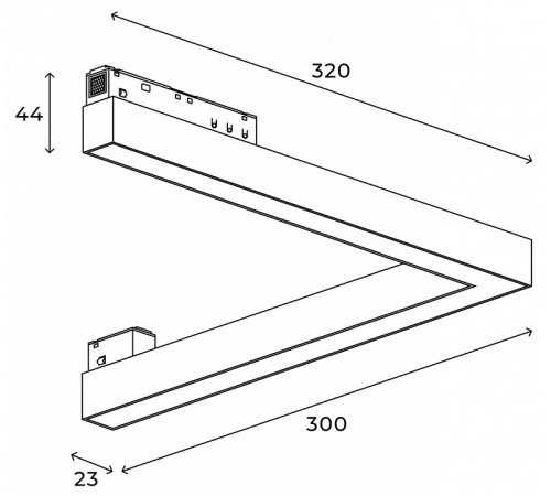 Встраиваемый светильник Hesby Lighting ElDeko HSBL_0234