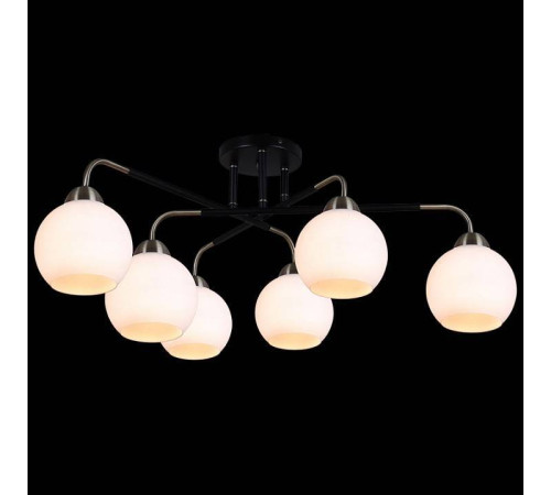 Потолочная люстра ILLUMICO IL0252-6CSQ-79 BK AB