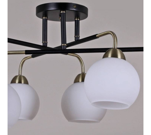 Потолочная люстра ILLUMICO IL0252-6CSQ-79 BK AB