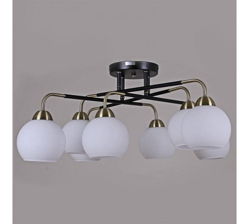 Потолочная люстра ILLUMICO IL0252-8CSQ-79 BK AB