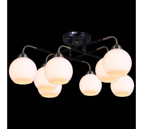 Потолочная люстра ILLUMICO IL0252-8CSQ-79 BK AB