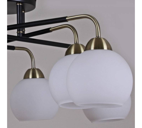 Потолочная люстра ILLUMICO IL0252-8CSQ-79 BK AB