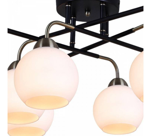 Потолочная люстра ILLUMICO IL0252-8CSQ-79 BK AB