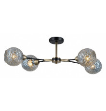 Люстра на штанге ILLUMICO  IL0253-4CSQ-79 BK AB