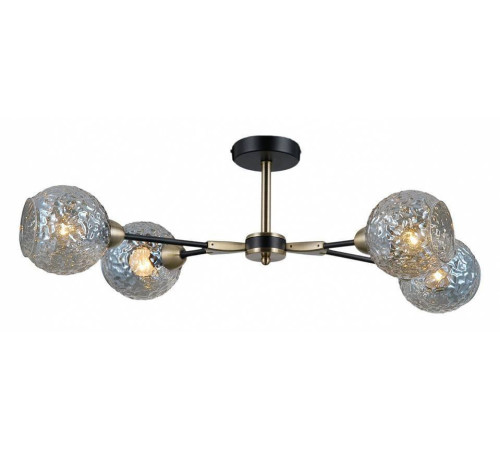 Люстра на штанге ILLUMICO IL0253-4CSQ-79 BK AB