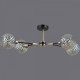Люстра на штанге ILLUMICO IL0253-4CSQ-79 BK AB