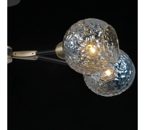 Люстра на штанге ILLUMICO IL0253-4CSQ-79 BK AB