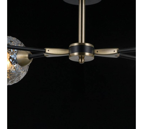 Люстра на штанге ILLUMICO IL0253-4CSQ-79 BK AB