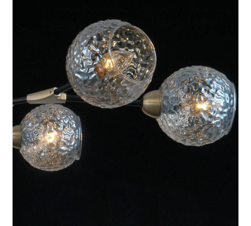 Люстра на штанге ILLUMICO IL0253-6CSQ-79 BK AB