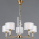 Подвесная люстра ILLUMICO GENOA IL0755-5PSQ-25 BRASS GENOA