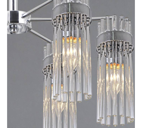Люстра на штанге ILLUMICO GENOA IL0761-6CSQ-25 CR GENOA