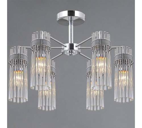 Люстра на штанге ILLUMICO GENOA IL0761-6CSQ-25 CR GENOA
