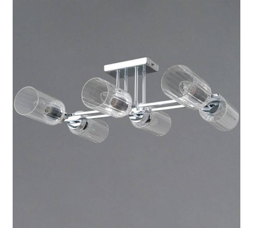 Люстра на штанге ILLUMICO NAPLES IL0780-6CSQ-25 CR NAPLES