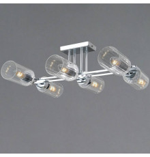 Люстра на штанге ILLUMICO NAPLES IL0780-6CSQ-25 CR NAPLES