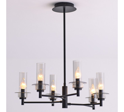 Люстра на штанге ILLUMICO IL2216 IL2216-6PLS-24 HIGHBALL