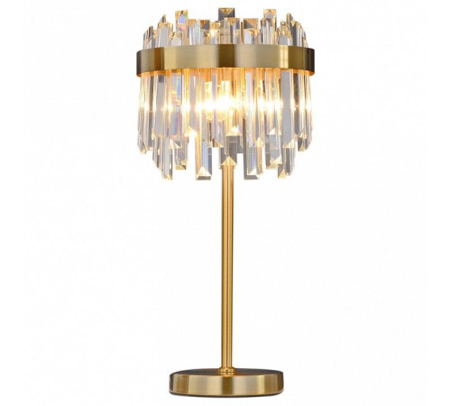 Настольная лампа декоративная ILLUMICO IL5189 IL5189-3TLS-29 BRASS MIRAGE