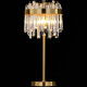 Настольная лампа декоративная ILLUMICO IL5189 IL5189-3TLS-29 BRASS MIRAGE