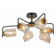 Люстра на штанге ILLUMICO IL8248-6COU-79 BK GD